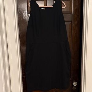 Alfani Elegant Black Sleeveless Midi Dress